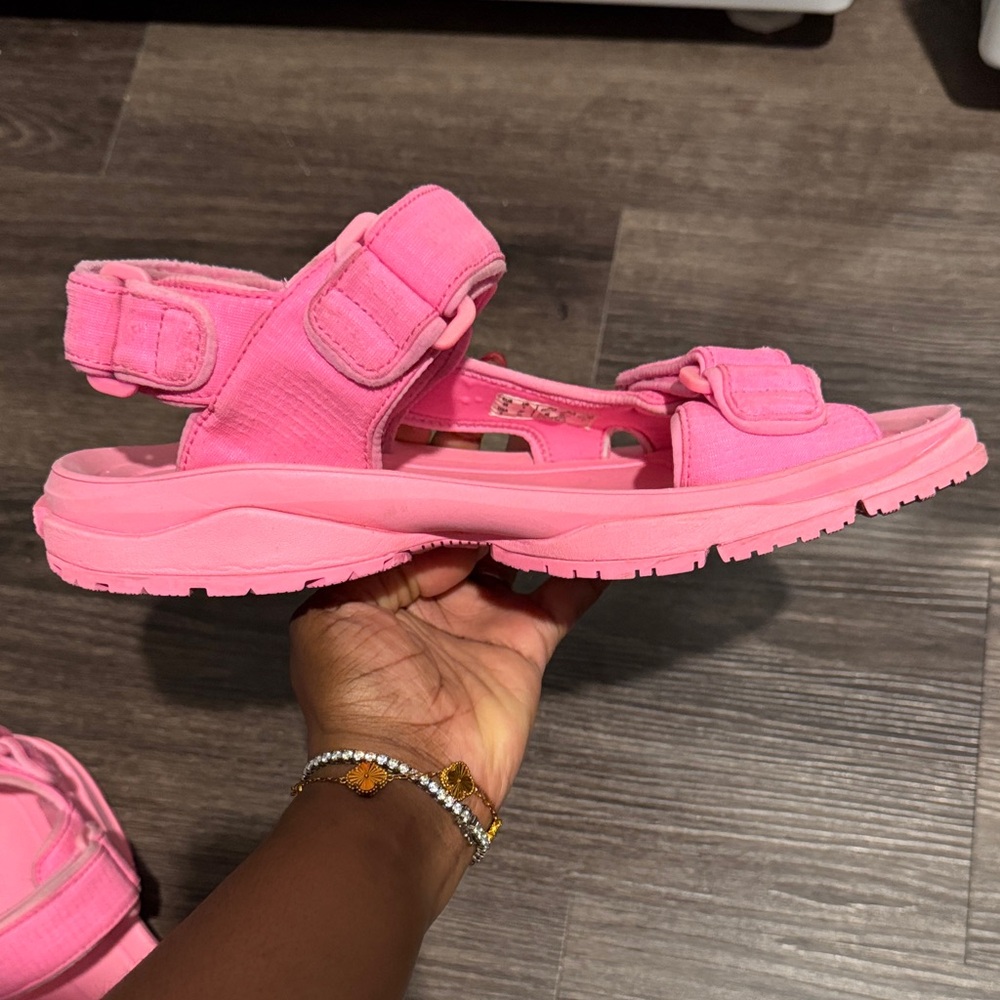 Balenciaga Bright Pink Women's Sandals - Picture 12 of 14